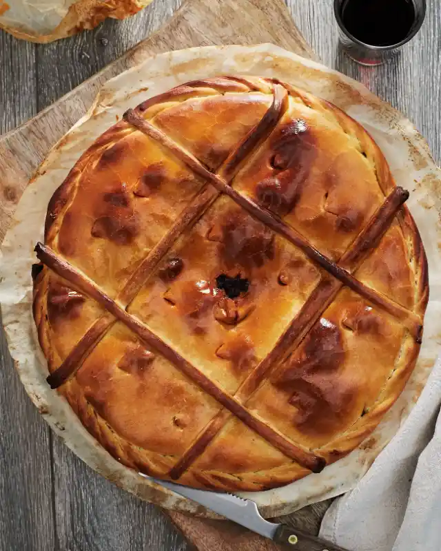 Empanada de Choco / sepia en tinta
